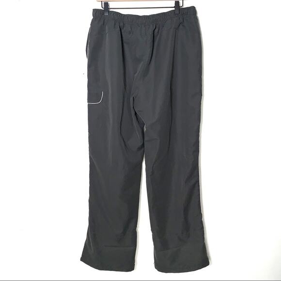 Gloria Vanderbilt green and yellow track hiking casual pants size XL B116 - Picture 4 of 5